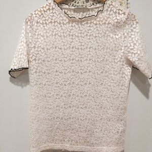 Zara’s lace top